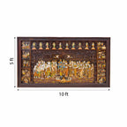 Mysore Wooden Inlay Srinivasa Kalyanam Panel