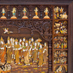 Mysore Wooden Inlay Srinivasa Kalyanam Panel